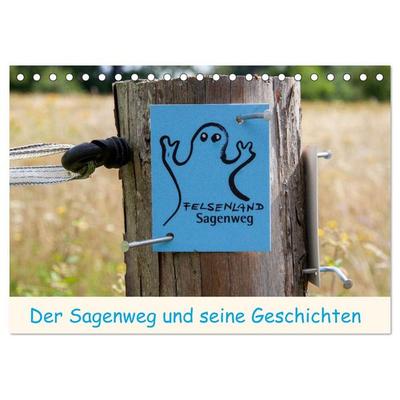 Der Sagenweg und seine Geschichten (Tischkalender 2026 DIN A5 quer), CALVENDO Monatskalender