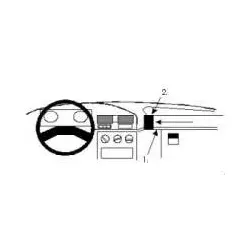 BRODIT 851869 ProClip Halterung - Peugeot 309 1990 - 1993 Halter