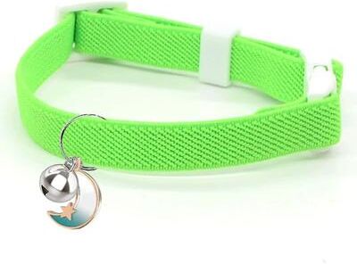 Uplift Treasures Lightweight Stretch Safety Cat Collar fluorescent s