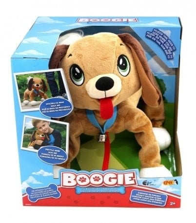 Interactief mascotte-figuur Boogie de ondeugende hond van Epee