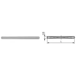 Drückerstift, 8 mm Vierkant