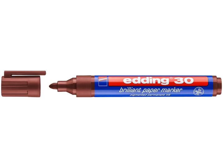 edding Permanentmarker 30 braun