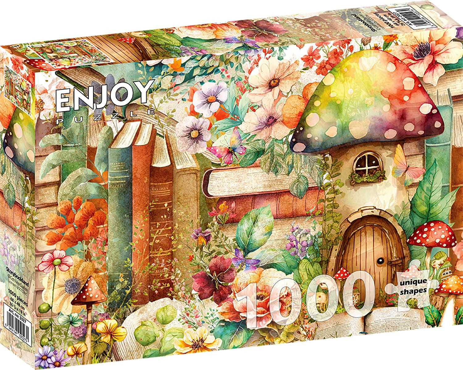 ENJOY Puzzel van 1000 stukjes – Sprookjesland
