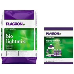 Bio Light Mix 50L + Top Grow Box Natural Starterpack