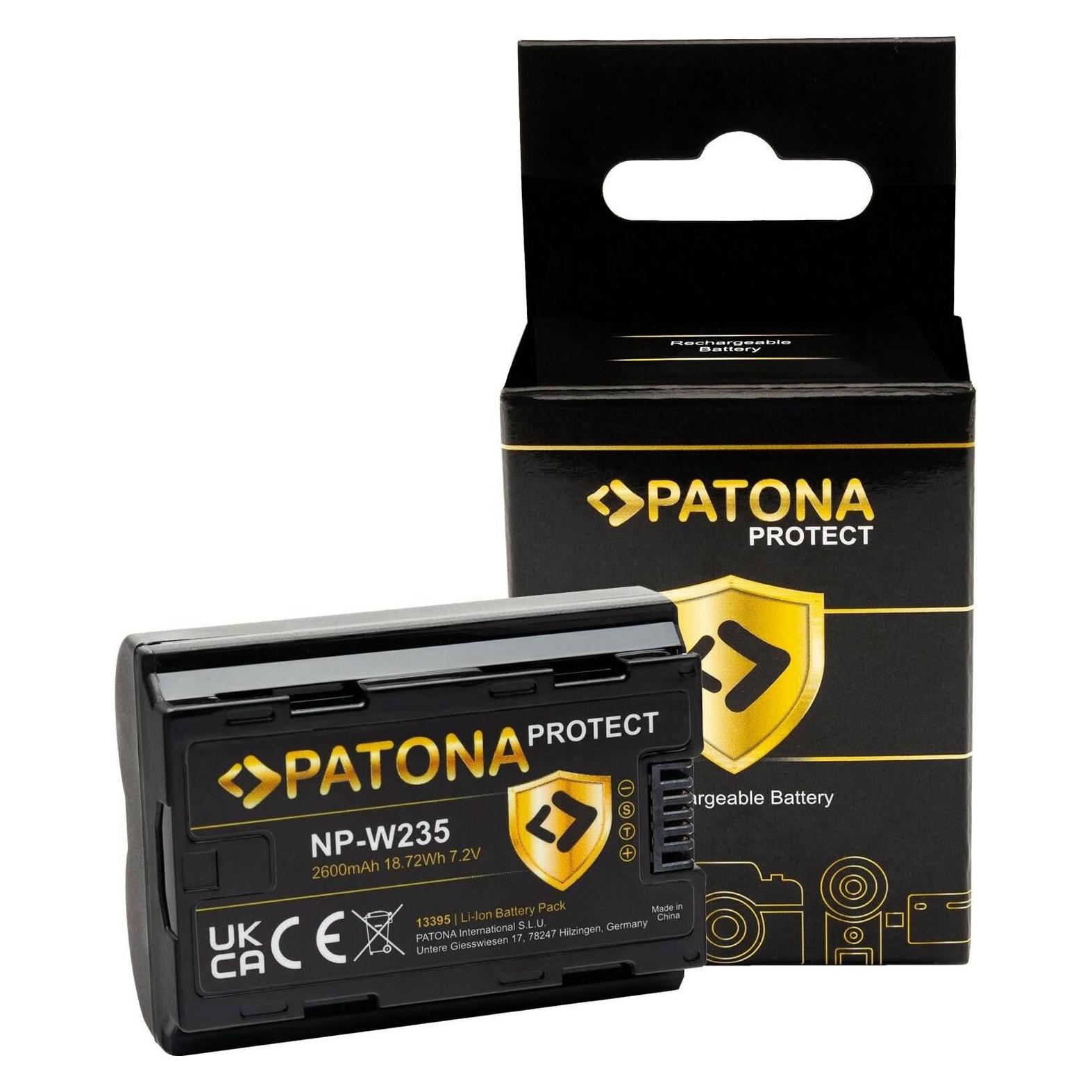 Patona Protect Akku Fuji NP-W235 (Kamera Akku) (13395)