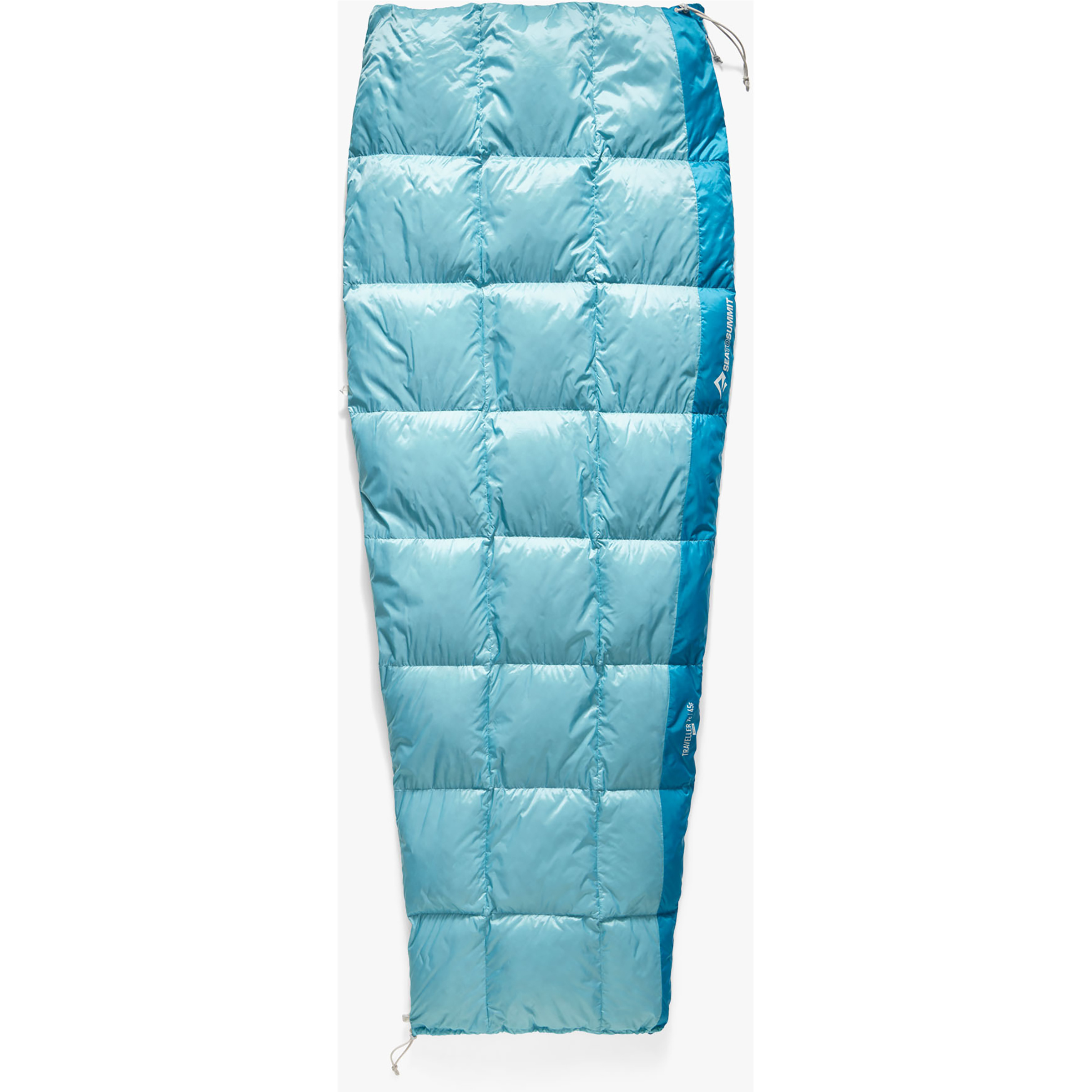 Sea to Summit Traveller 7C Down Schlafsack Daunenschlafsäcke tuerkis Größe max. 185cm Camping Wasserabweisend Wasserabweisend