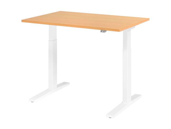 Schreibtisch Office buche Holzwerkstoff B 120 T 80 cm - Schreibtisch