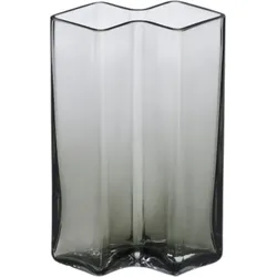 Vase Row 2 transparent grau
