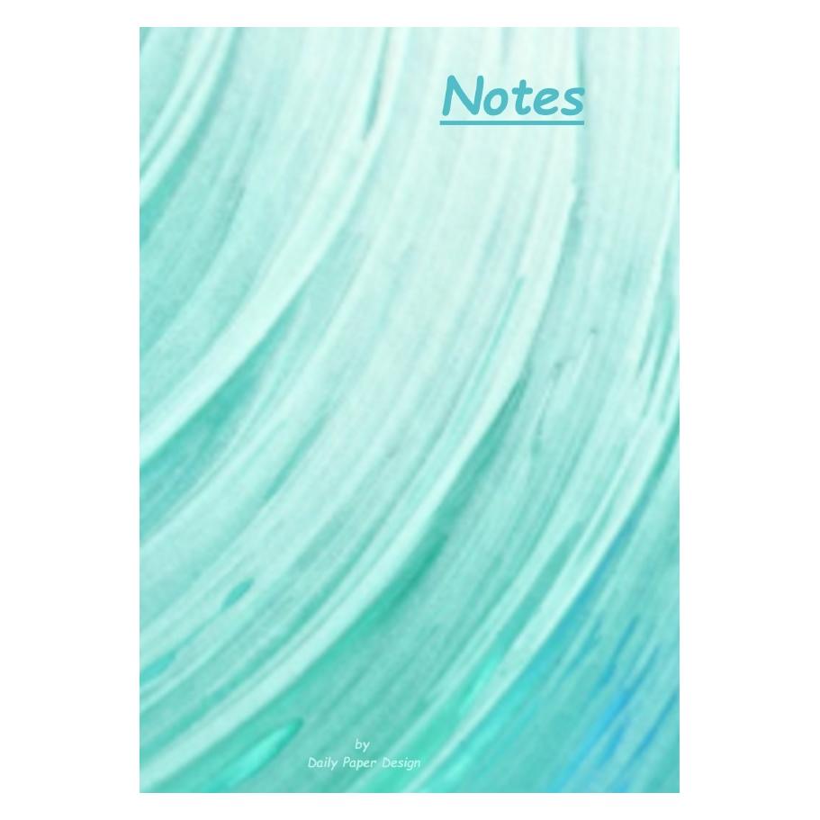 epubli Notizbuch A5 liniert (Blur - Verwischt) Softcover von Daily Paper Design | 80 Seiten | als Tagebuch (A5, Liniert, Weicher Einband) (56180426)