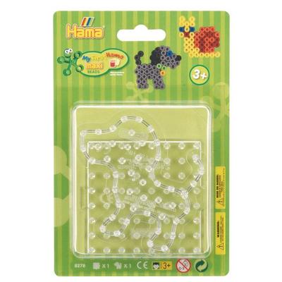 HAMA Maxi Stiftplatten kl. Quadrat, kl. Hund (Blister)
