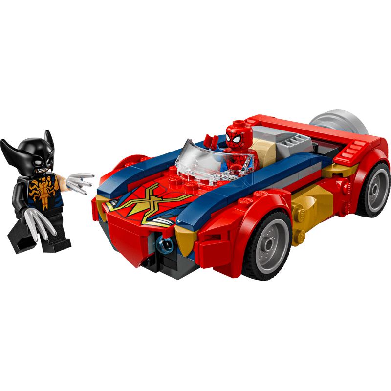 LEGO Marvel 76336 Super Heroes Spider-Man Auto vs. Venomized Wolverine