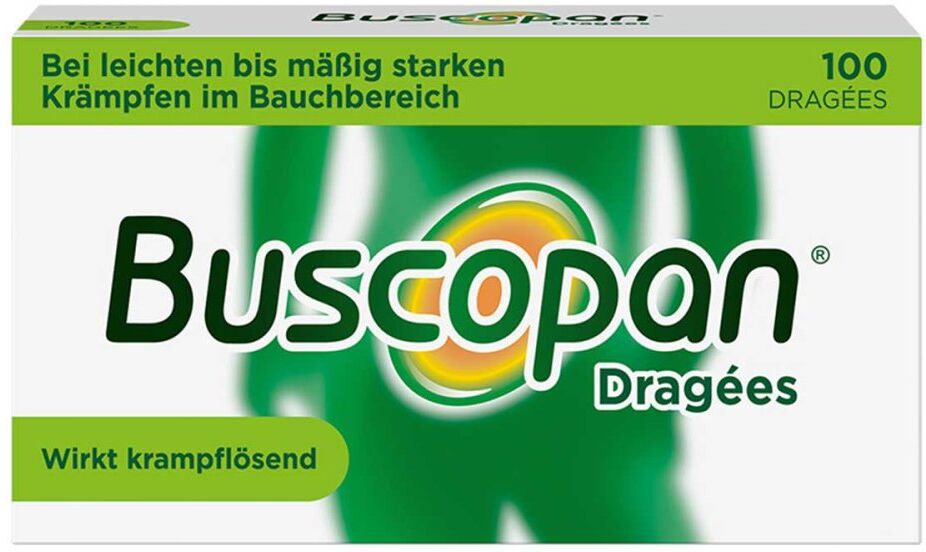 Buscopan Dragees bei Bauchschmerzen und Bauchkrämpfen
