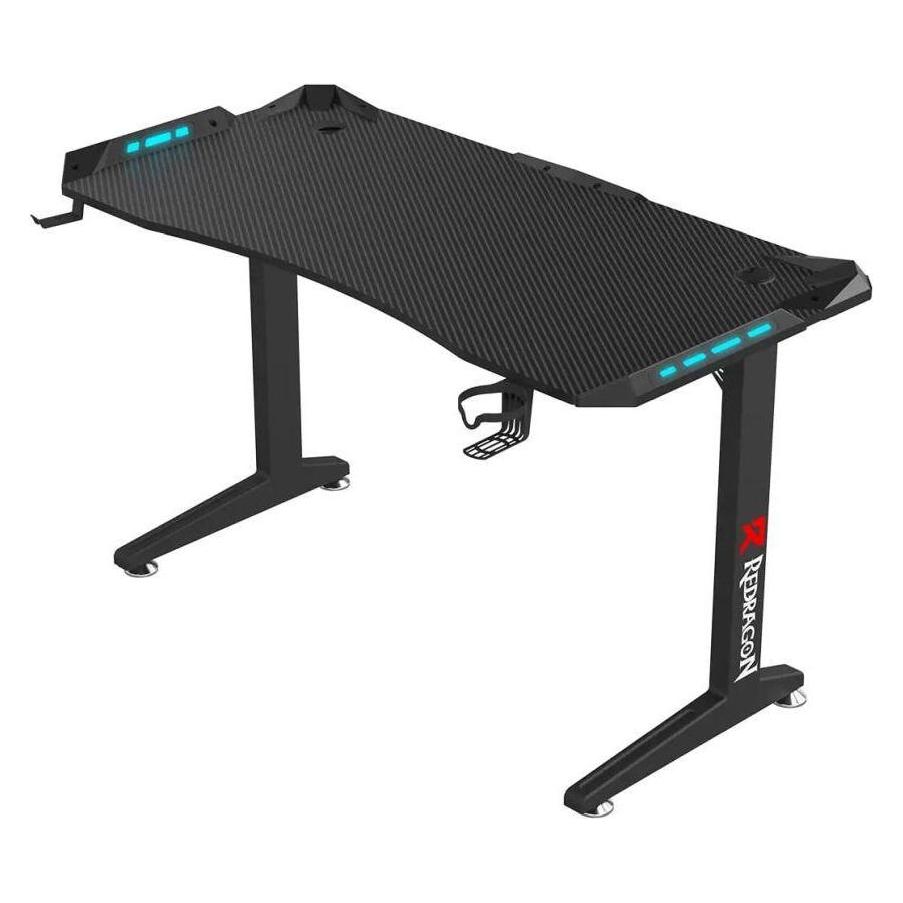 Redragon GD-3101BK gaming desk black RGB lighting (65359274)