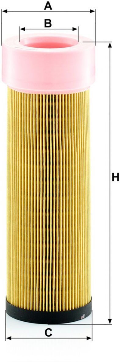 Ölfilter MANN-FILTER H 1058