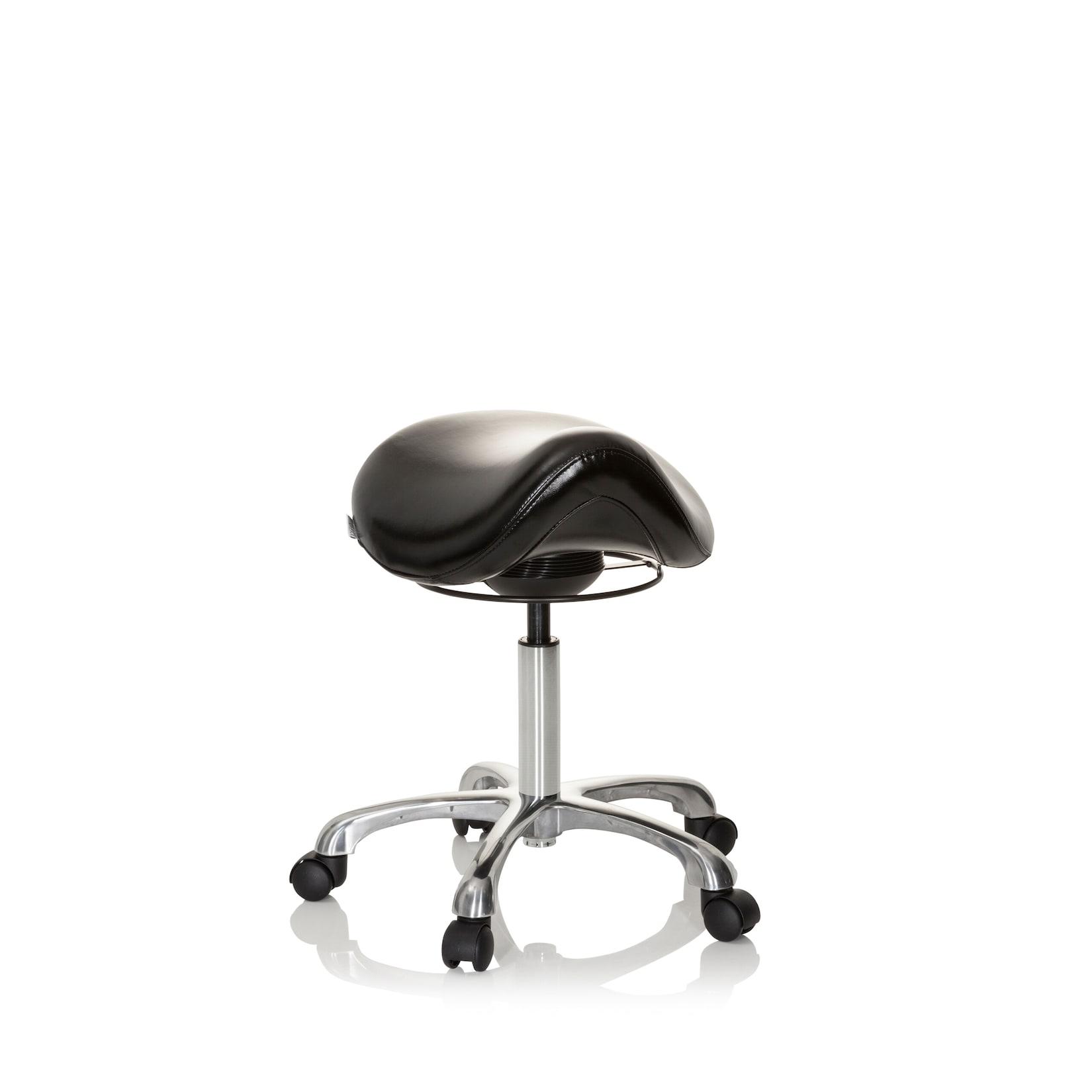 hjh OFFICE Sattelhocker ORTHO SIT Kunstleder ohne Armlehnen