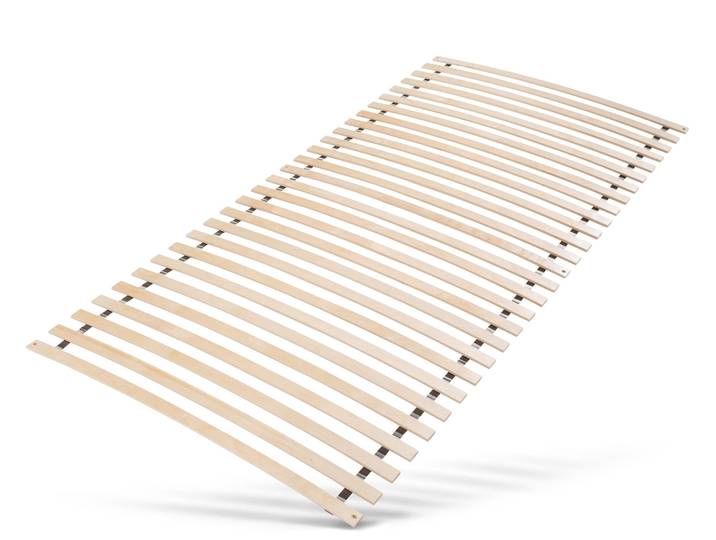 Rollrost BECO Quick 28 Rollrost , beige (weiß, neutral), B:140cm H:2,5cm L:200cm, Lattenroste, Rollrost, Top Handling, da gerollt&fertig montiert