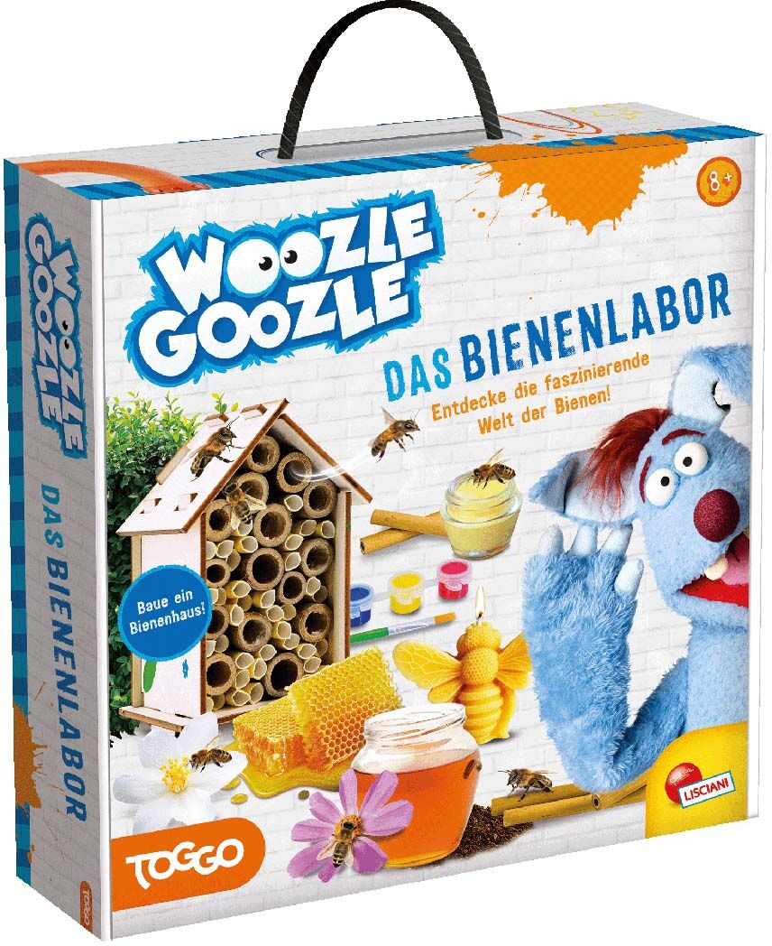 Experimentierkasten LISCIANI "Woozle Goozle - Das Bienenlabor", bunt (weiß, neutral), Experimentierkästen, Kinder, Experimentierkasten, Made in Europe