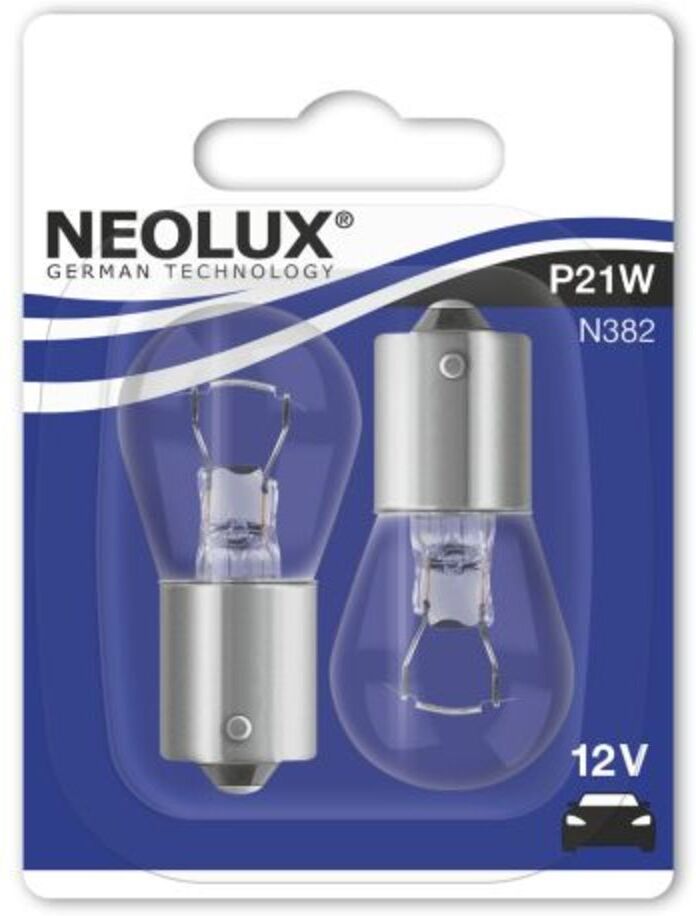 Glühlampe Sekundär NEOLUX P21W 12V/21W, 2 Stück