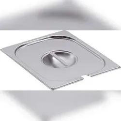 2x Bartscher Deckel 2/3GN. mit Löffelaussparung