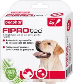Beaphar Fiprotec Spot On Cão Grande 20-40 Kg 4 Unds