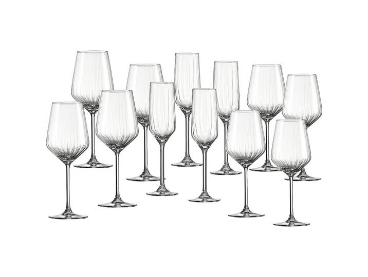 Weingläser-Set 12-tlg. Jive transparent Glas