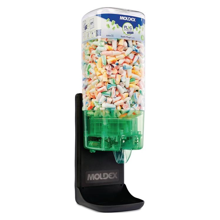 Moldex Gehörschutzspender PlugStation TouchFree m.Füllung Spark Plugs (500 Paar) (1x) (787001)