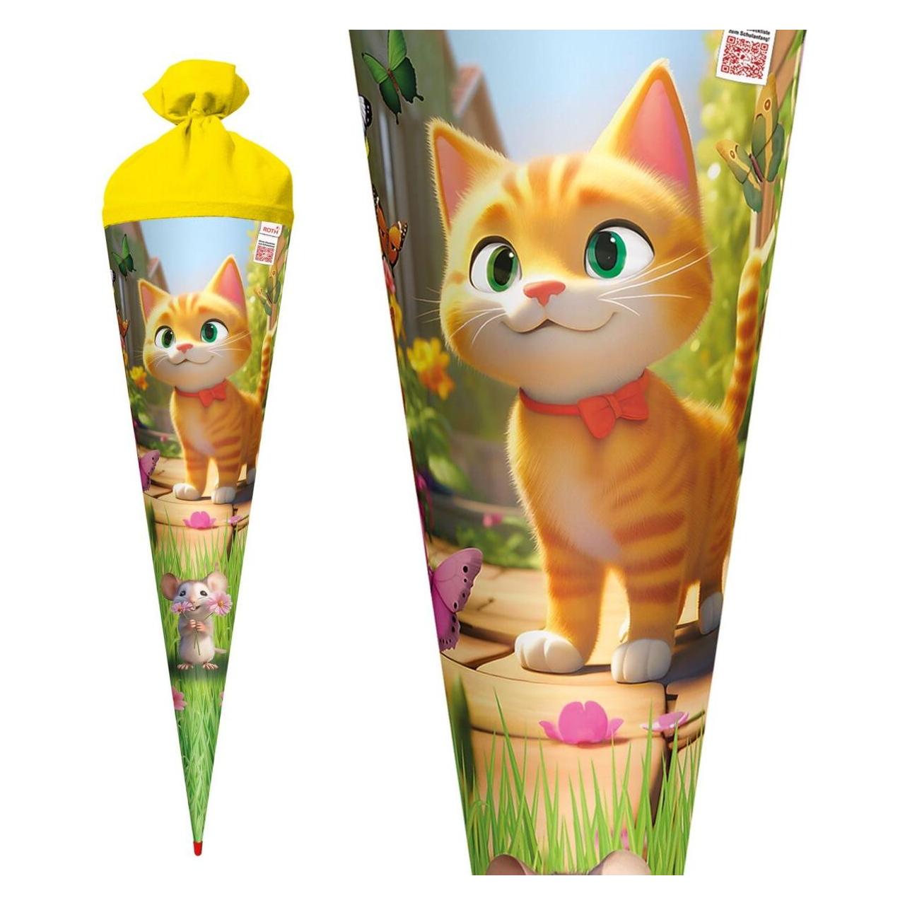 Roth Schultüte 70cm Miez und Maus (70 cm, 1x) (677548)