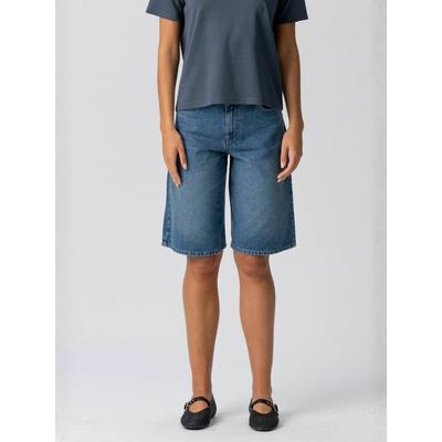 Shorts ITS MAY "ITS MAY Shorts Esme", Damen, Gr. M, Normalgrößen, blau, Obermaterial: 100% Baumwolle, Hosen Shorts