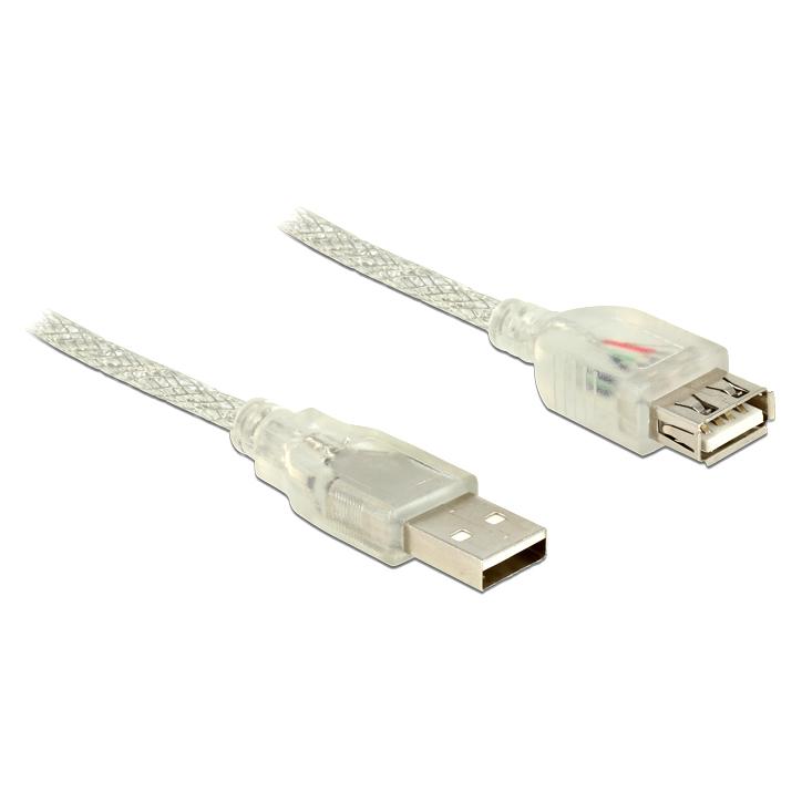 Delock USB A - USB A (5 m, USB 2.0) (83885)