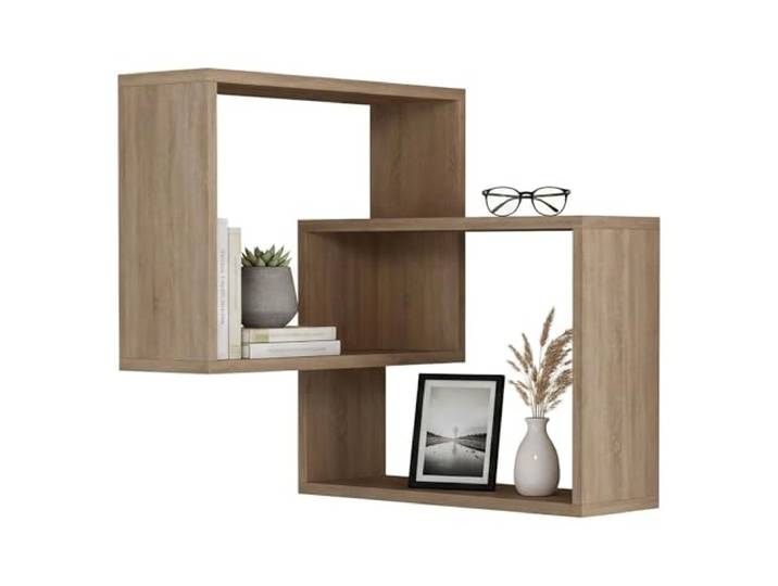 Dmora Regal Alniyat 68x60x68h cm Braun 3 Böden