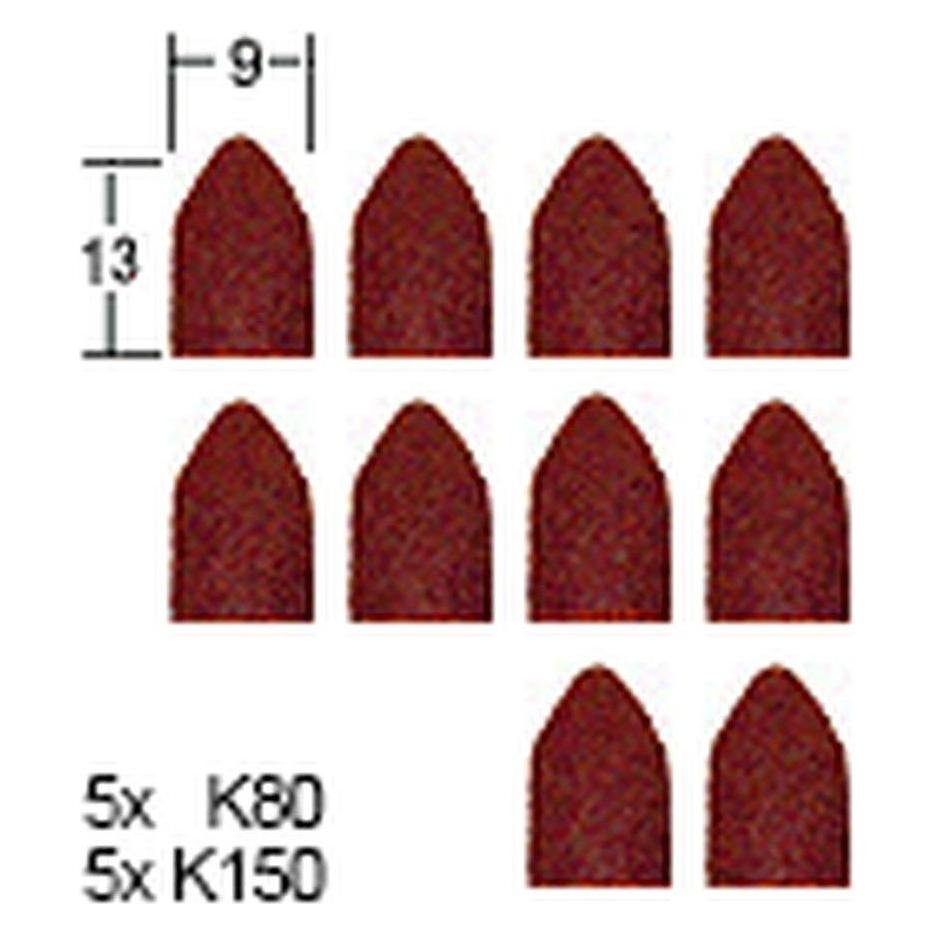 Proxxon Schleifwalzen Ø9mm (10 Stk.) (28 989)