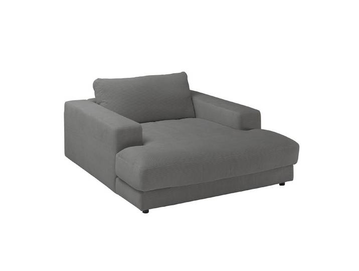 KAWOLA Relaxsessel MADELINE, Longseat Feincord verschiedene Farben