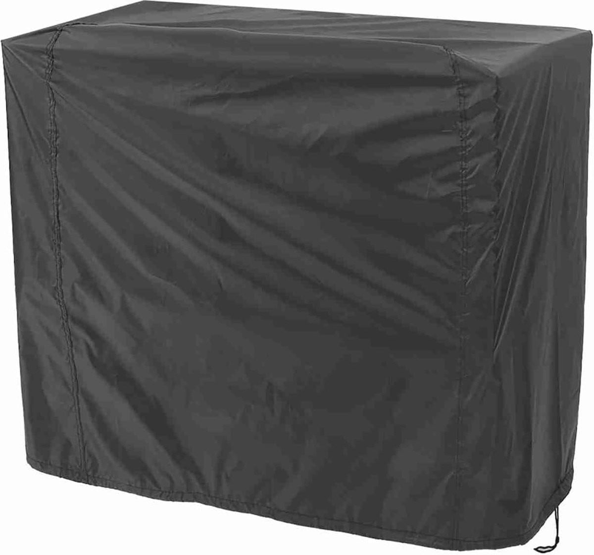 Waterdichte BBQ-hoes voor gasgrill in zwart polyester - B/D/H: 80 x 66 x 100 cm