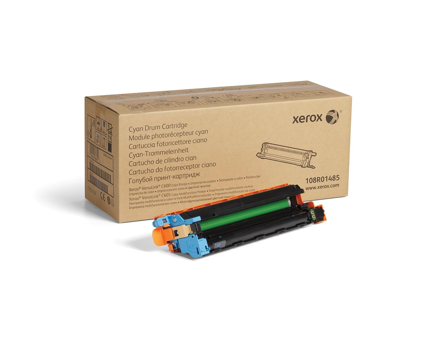 Xerox Original Trommeleinheit cyan bis zu 40.000 Seiten für VersaLink C600 und C605 (108R01485)