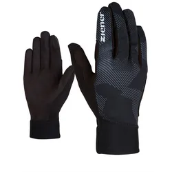 Ziener Langlaufhandschuhe Urban Glove Crosscountry grau camo - 7,5 - 7,5