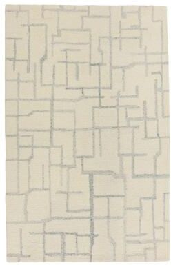 NAVATEXTURA Arto Collection Wool and Tencel Area Rug