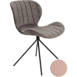Zuiver Designer-Stuhl OMG Velvet  – erhältlich in 4 Farben