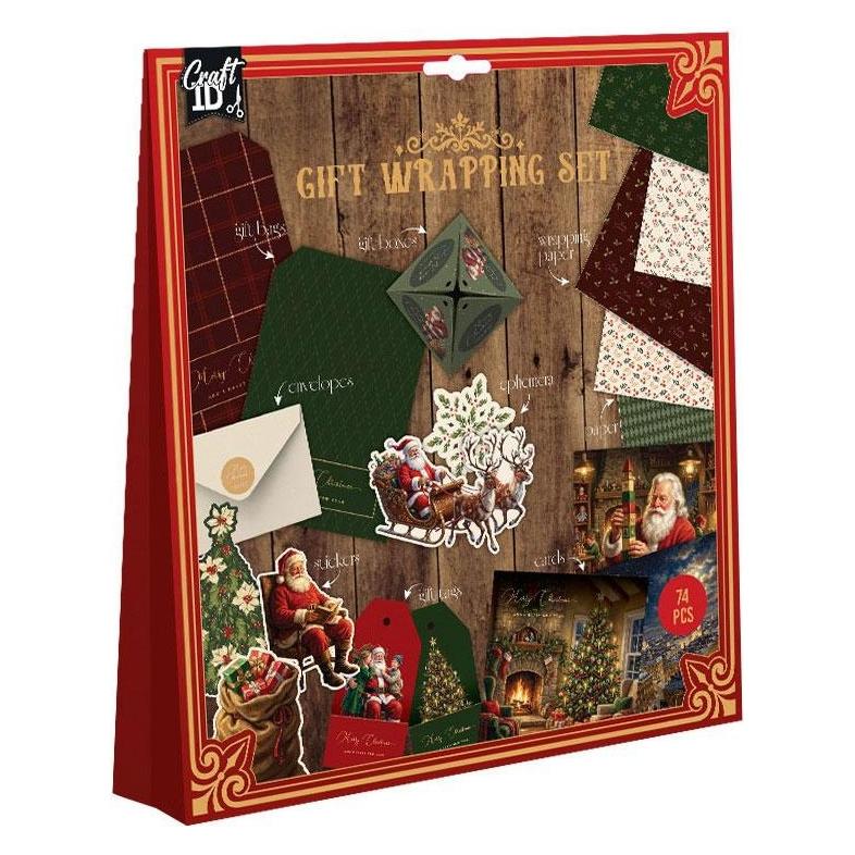 Grafix Weihnachtsgeschenkverpackungsset - 132 Teile. (78950436)