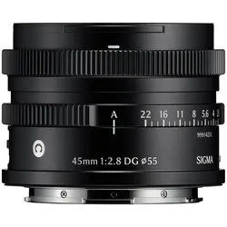 Sigma Contemporary 45mm F2.8 DG DN schwarz für Leica L-Mount