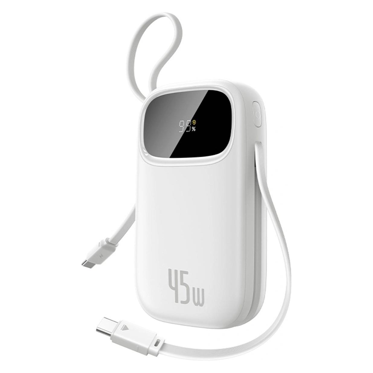 Baseus EnerFill FC31 QPow3 10000mAh 45W Powerbank mit Digitalanzeige (10000 mAh, 45 W) (6932172691073)