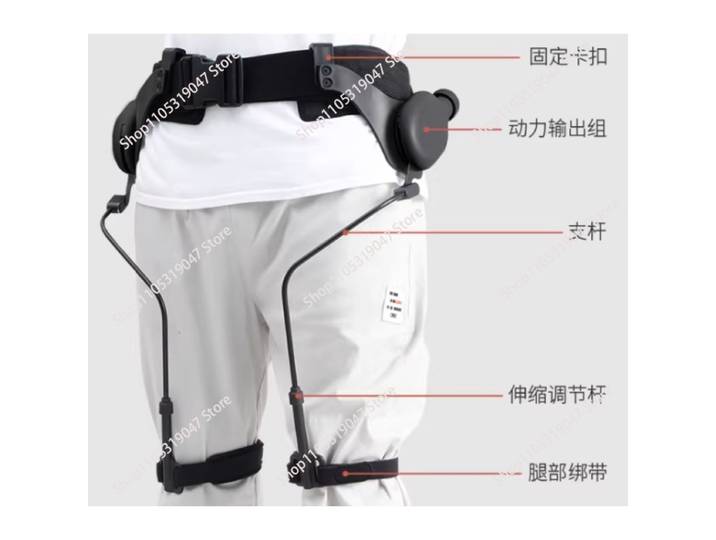 Exosquelette pour hémiplégie post-AVC, aide à la marche et au levage des membres inférieurs, équipement de rééducation pour personnes âgées