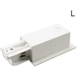 ISOLED 3-Phasen CLASSIC RECESSED - Seiten-Einspeisung, N-Leiter rechts, Schutzleiter links, IP20, Kunststoff, weiß ISO-1076621
