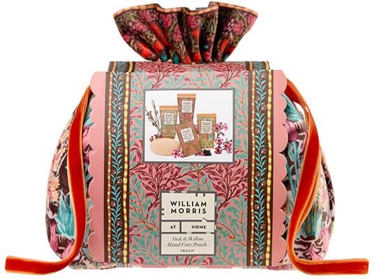William Morris at Home Oak & Willow Velvet Drawstring Pouch Gift Set