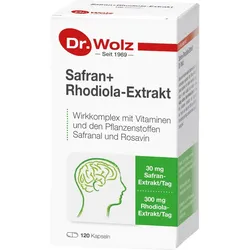 Safran+rhodiola-Extrakt Dr. Wolz 120 ST
