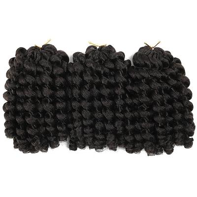 zauberstab locken häkeln zöpfe haar 8 zoll jamaikaner zauberstab locken ombre häkeln haar jamaikaner hüpfen häkeln zauberstab locken farbige häkeln zöpfe ringlet twist haarverlängerung häkeln haar für