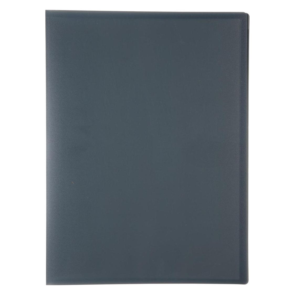 Idena Sichtbuch f. A4, PP 20 Hüllen, transl.schwarz (A4, 1x) (22658149)