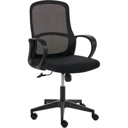BÜROSTUHL Schwarz Senta