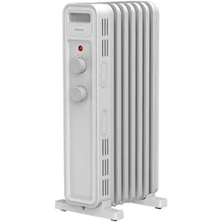 Sencor SOH 3407WH weiss / Ölradiator / 600-900-1500W / 3 Stufen, Heizkörper, Weiss