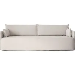 Offset Cotlin Bezug für 3-Sitzer-Sofa beige