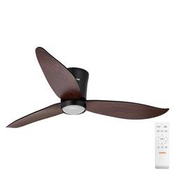 OSRAM HOMELIGHTING Ceiling Fan Fohn 1168mm 41W CCT Deckenventilator 41 W (Ø) 1168 mm mit Beleuchtung, mit Fernbedienung, Dimmbar, Timer 4058075857810